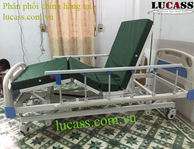 Giường bệnh nhân đa năng 3 tay quay lucass Gb-3