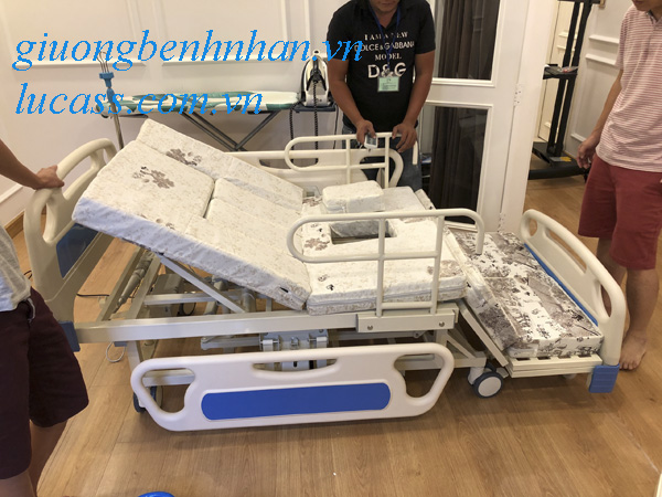 Giường bệnh nhân điện cơ đa chức năng Lucass GB-4