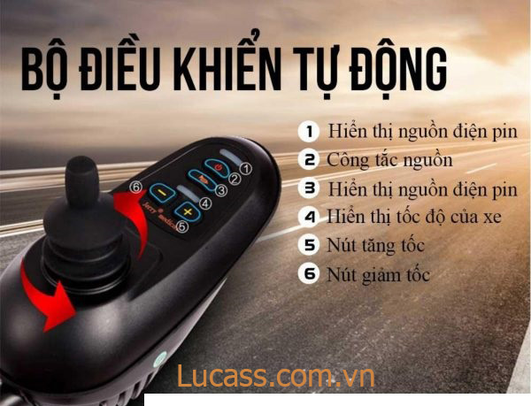 cần điều khiển xe lăn điện s50 linh hoạt